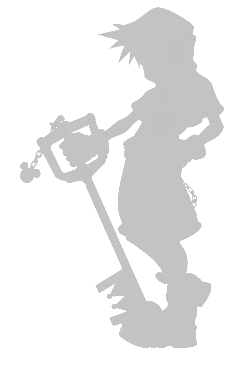 Ilustración de Sora, personaje de Kingdom Hearts